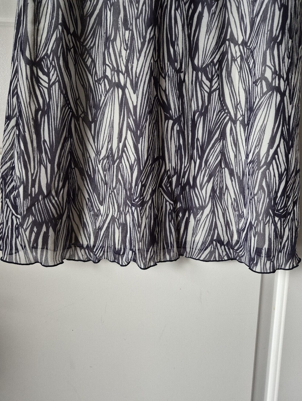 MEXX Abstract Pattern Short Sleeve Midi Dress - Excellent Condition - Women's⁸ L - Picture 6 of 7